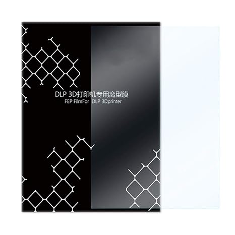 ROKFSCL FEP Film 5 Stü 140x200mm Harz Für LCD Filamente Impresora 0,15-0,2mm Durable 3D Druer Bessere Lichtdurchlässigkeit Gl