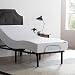 LUCID L100 Adjustable Bed Base Steel Frame - 5 Minute Assembly - Head and Foot Incline -  Wired Remote Control - Twin XL