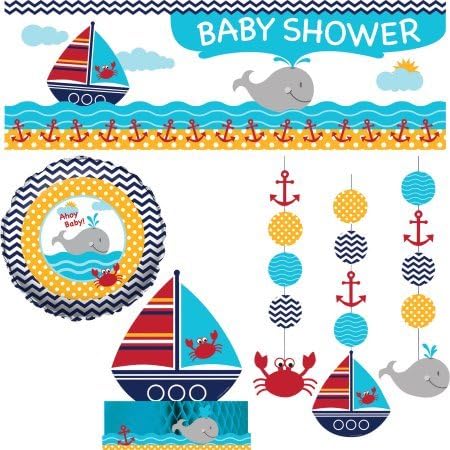 Ahoy Matey Party Decor Kit 1-Pack WLM