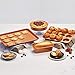 Copper Chef 12 Piece Elite Baking Pan Set- 9 Inch Cake Pan x 2, BBQ Grill Mat, Baking Mat, Baking Pan Crisper Tray with Lid, Cookie Sheet x 2, Muffin Pan, Loaf Pan with Lid