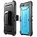 OnePlus 5 Case, SUPCASE Full-Body Rugged Holster Case with Built-in Screen Protector for OnePlus 5 (2017 Release), Unicorn Beetle PRO Series - Retail Package (Blue/Gray)