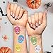 xo, Fetti Sugar Skull Tattoos for Kids - 40 Cinco de Mayo styles | Dia De Los Muertos, Day of the Dead Decorations, Halloween, Mexican Party Supplies