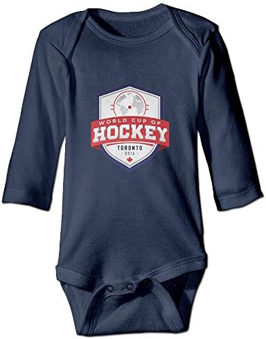 DETED 2016 World Cup Of Hockeyâ€¬â€?Logo Cute Baby Girls Boys Climb Romper Size6 M Navy