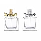 YORROR 2 Pack 30ml Bows Glass Perfume