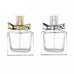 YORROR 2 Pack 30ml Bows Glass Perfume