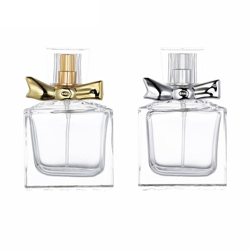 YORROR 2 Pack 30ml Bows Glass Perfume