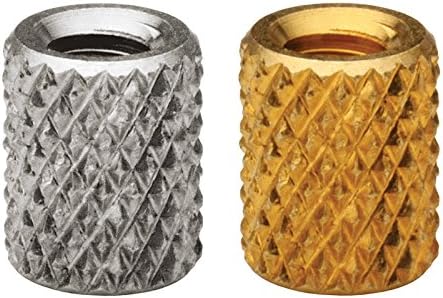 Pem Molded-in Threaded Inserts, Thru-Threaded, Knurled - Metric, STKB-M3-12