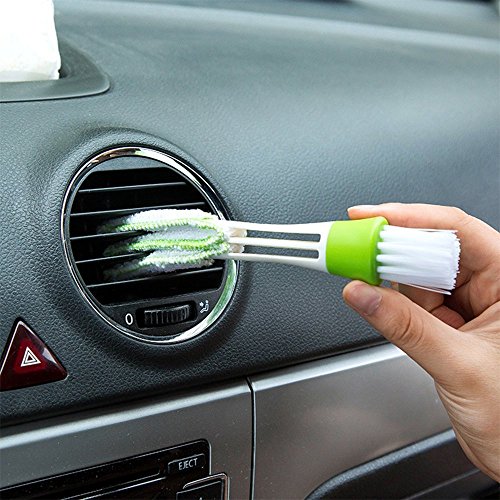 upra Car Duster Kit - Pro Version, Microfiber Auto Duster Exterior/Car Interior Detailing Brush/Microfiber Cloth, Best Duster for Auto, SUV, UV, Truck,Motorcycle and Home Office Cleaning (Pro)