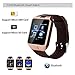 DZ09 Bluetooth Smart Watch - Aeifond Touch Screen Smart Wrist Watch Smartwatch Fitness Tracker with Camera Pedometer SIM TF Card Slot Compatible Samsung Android iPhone iOS for Kids Women Men (Gold)