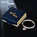 BIJOUX BOBBI [Luxury Packaging Alphabets Cubic Zirconia Twisted Wire Initial Bracelets - A4168BXK-K