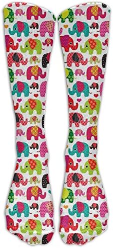 Knee High Socks Elephant Long Sports Tube Stockings For Mens Women All Sport Holiday