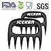 ICCKER Meat Claws - Bear Paw Shredder Claws for BBQ Pork, Beef, Brisket, Turkey, Premium Meat Shredder, Sharp and Lightweight, BPA Free Barbecue Tools