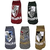 Harry Potter Heathered House Crests 5-pack No-show Adult Socks
