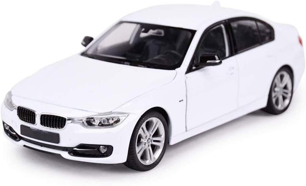 FGGTMO Car Model Car Model 1:24 535 Simulation Alloy Die-casting Toy Ornaments Sports Car Collection Jewelry 19x8x6CM Gifts For Men Anniversary Gift & Birthday Gift (Color : White)