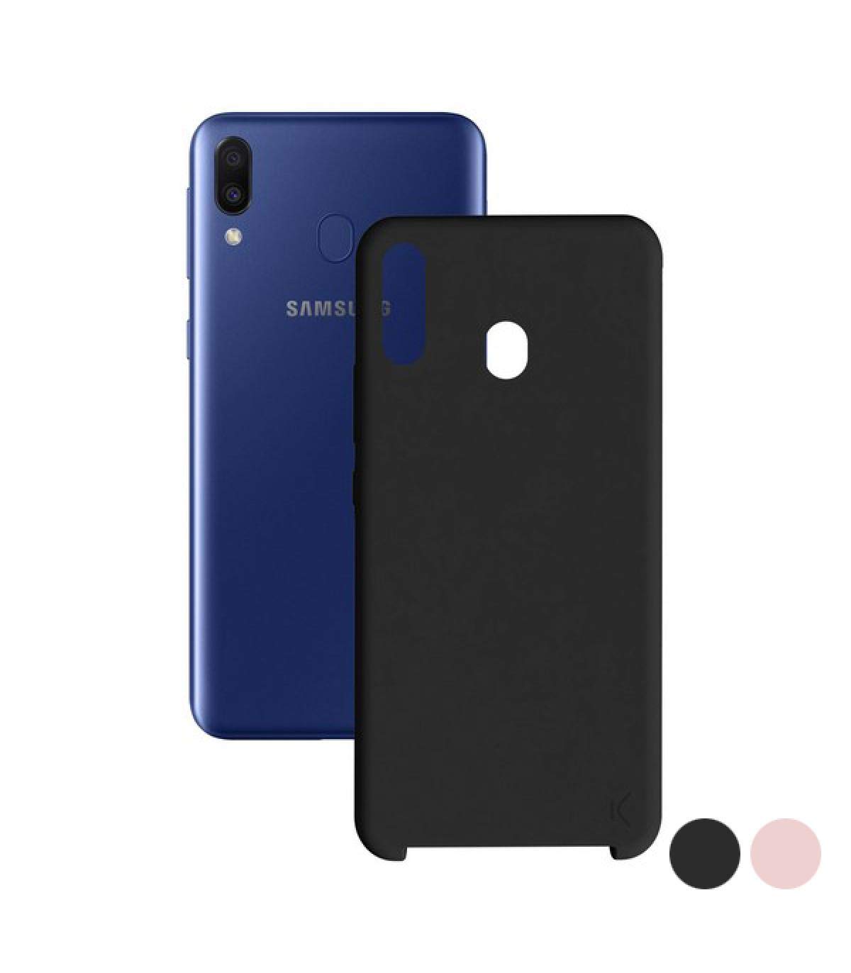 BigBuy Tech S1903416 Case for Samsung Galaxy M20 Soft Mobile Phone