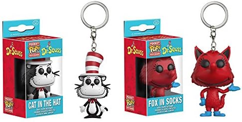 Pop! Keychains: Dr. Seuss Vinyl Figures Set of 2