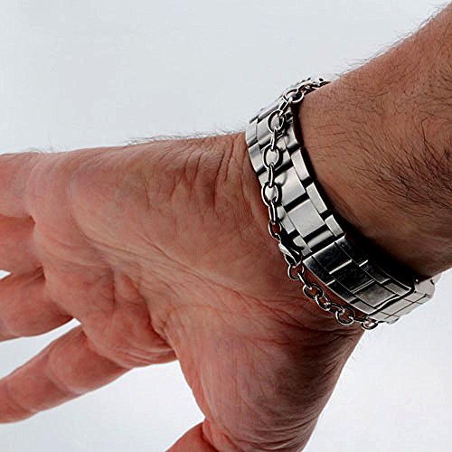 Surgical Stainless Steel Medical Alert Bracelet 16 Inch Wide