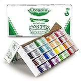 Crayola Broad Line Markers Bulk, School Supplies, 16 Bold Colors, 256 Count
