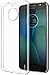 Aeska Moto G5S Plus Case, Ultra [Slim Thin] Flexible TPU Gel Rubber Soft Skin Silicone Protective Case Cover for Motorola Moto G5S Plus (Clear)