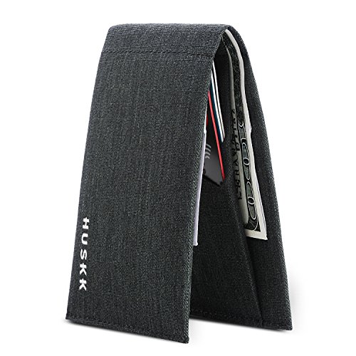 Slim Mens Wallets RFID Minimalist - Wallet Card Holder (OneSize, Grey) (Best Minimalist Wallet Uk)