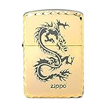 Zippo 1941 Dragon Gold Lighter/Genuine