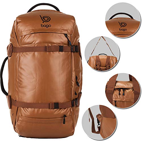 bago Carry on Traveling Backpack Duffle Bag 3 Way Duffel Backpack for