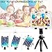 360 Degree Rotatable Break-Resistant iPad Tripod Mount Adapter, Universal Tablet Clamp Holder Fits Ipad, Ipad Air, Mini, Microsoft Surface, Nexus, For Tripod Monopod, Selfie Stick,Tabletop Stand