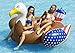 Coconut Float Pool Floats; Bald Eagle Pool Raft, 6.5 Ft