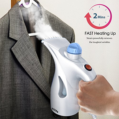Garment Steamer for Clothes, Handheld Clothes Steamer, 220ml Big Capacity Powerful Portable Fabric Steamer for Home Travel