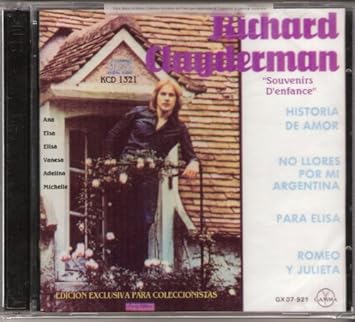 Richard Clayderman Clayderman Richard Richard Clayderman Richard Claiderman Richar Clayderman Souvenirs D Enfance 100 Anos De Musica Amazon Com Music