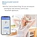 HAOZEE Z Wave Plus Mini Smart Power Plug Home Automation Zwave Outlet Energy Monitoring Works with SmartThings & More