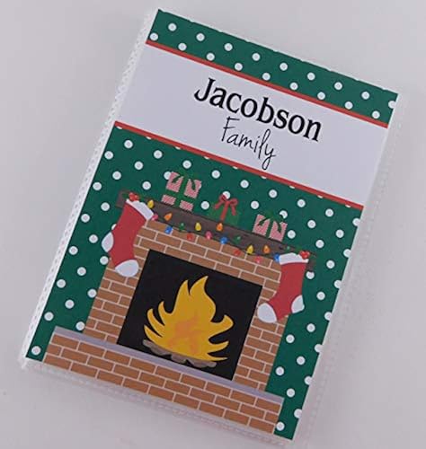 Christmas Photo Album 4x6 or 5x7 Picture Personalized IA#811 in