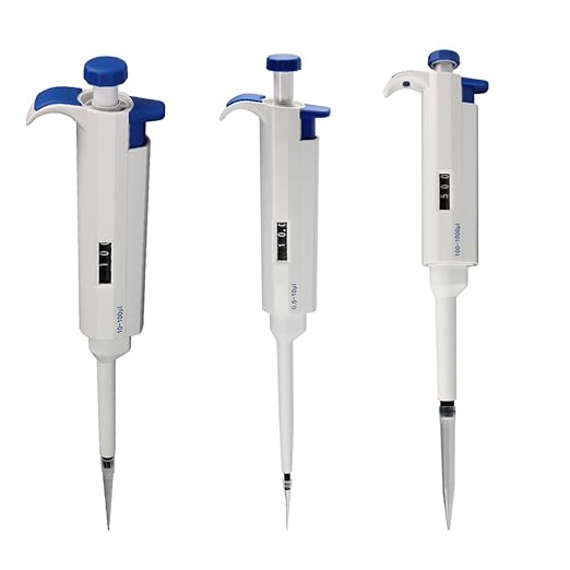 Four E'S Scientific 3 Pieces Laboratory Pipettes, High Accurate