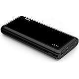Anker Astro E6 Ultra-High Capacity 20800mAh 3-Port 4A Compact Portable Charger ​External Battery Power Bank with PowerIQ Technology for iPhone, iPad, Samsung and More (Black)