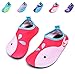 Giotto Kids Swim Water Shoes Quick Dry Non-Slip for Boys & Girls, Pink, 26-27