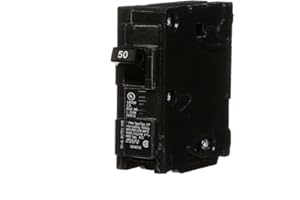 Siemens -HI Q150 50-Amp Single Pole Type QP Circuit Breaker, Black