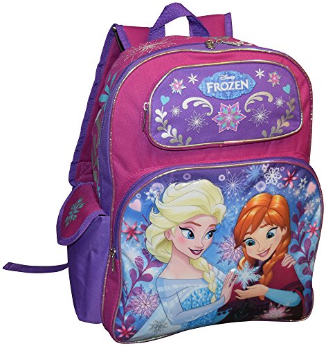 Disney Frozen Deluxe 3D Embossed 16" School Bag Backpack