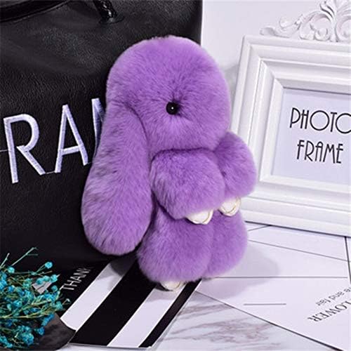 Dolls Stuffed & Plush Animals - 13cm Cute Plush Angel Rabbit Key Ring Hare Plush Toy Girls Bag Car Key Pendant 1 PCs