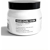 EMBEAUTY Intensive Keratin Deep Repair Hair Mask – Nourishing & Strengthening Formula for Dry, Damaged and Dull Hair, Moisture-Rich Softening Care, Suitable for All Hair Types 500 ml / 16.91 fl oz