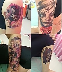 DaLin Temporary Tattoos Day of the Dead …