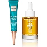 Onsen Secret Nail Reboot Duo - Treatment for Damaged Nails - Natural Nail Care & Cuticle Repair - Visible Results For Perfect Nails, Cuticle Conditioner Cream 30ml & Nail Reboot Oil 35ml