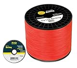 RIO Fly Line Backing, DACRON, 20 lb Test, ORANGE - 100, 200, 250, 300, 400, 600 up to 2400 yds