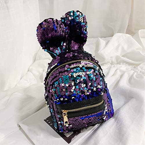 Chiccc Ladies Fashion Handbags Shoulder Bag 3Pcs Fashion Student Children School Bag Backpacks+Messenger Bag+Pen Bag Clutch - Thumbnail 4