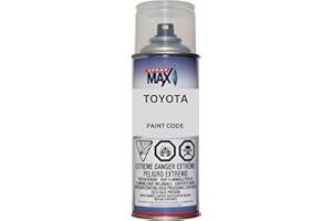 Collision Quest Factory Matched Automotive Spray Paint for Toyota Automobiles (1J9 Celestial Silver Metallic, Solvent)