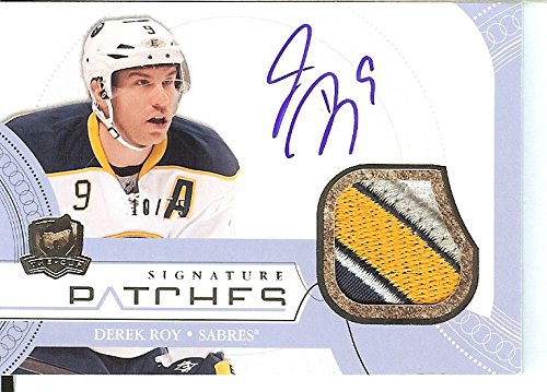 Hockey nhl 2011-12 the cup signature patches #sp-dr derek roy mem…