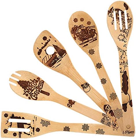 Kitchen Utensils Gadgets Kitchen Dining Dacestar 5 Pcs Wooden