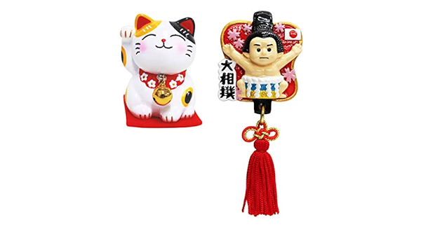 3d imanes para nevera Japón colección, Maneki neko, Sumo ...