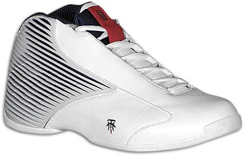 Amazon.com | adidas Men's T-MAC 3.5 ( sz. 12.0, White/Navy/Red ) | Shoes