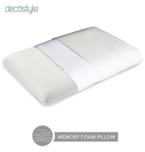 Decostyle Orthopaedic Memory Foam Pillow King Size Neck Back
