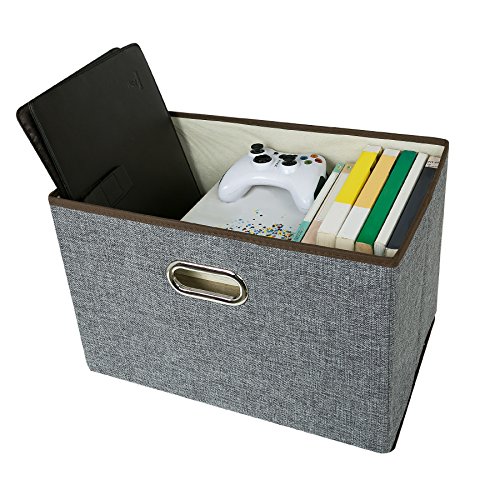 Zonyon Large Storage Box, 17.7’’ Sturdy&Strong Collapsible Fabric